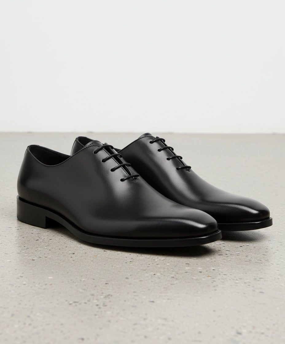 Handmade Men Black Leather Formal Dress Shoes, Business office Dress shoes US 8 / Black Handmade Men Black Leather Formal Dress Shoes, Business office Dress shoes US 8 / Black