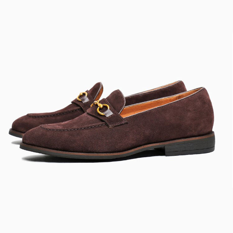 Top Quality Classic Cow leather Suede Loafers