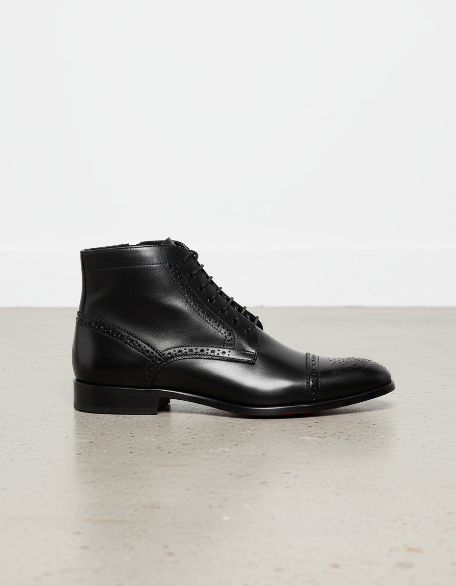 mens soft leather dress boots Amazon.com | Oxford For Men, Lace-Up Comfort Derby Boots With Zippers Inside, Casual Chukka Combat Motorcycle Boots NJX01M-531-RH-BROWN-9.5 Full Grain Cowhide Leather Upper Naturally Milled Men's Chelsea Boots and Dress
