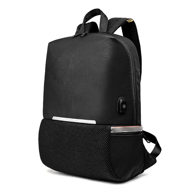 anti theft backpack stylish waterproof travel Unisex Waterproof USB Charging Travel Backpack