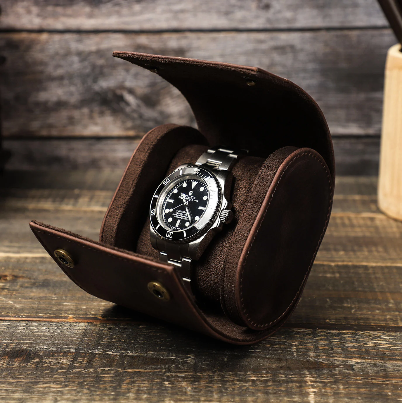 Leather Watch Case & Boxes