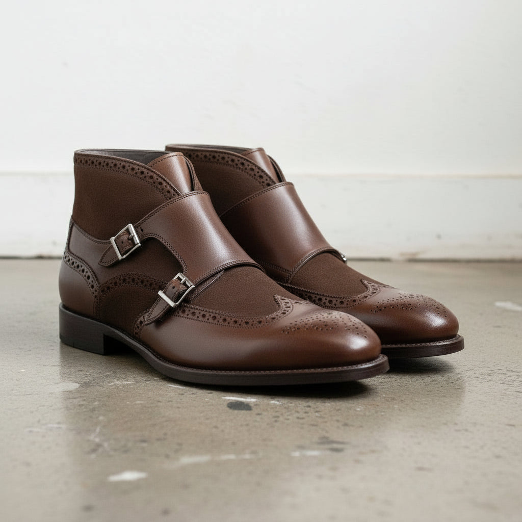Men's Leather Dress Boots