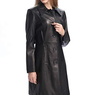 Women's Trench Leather Jackets