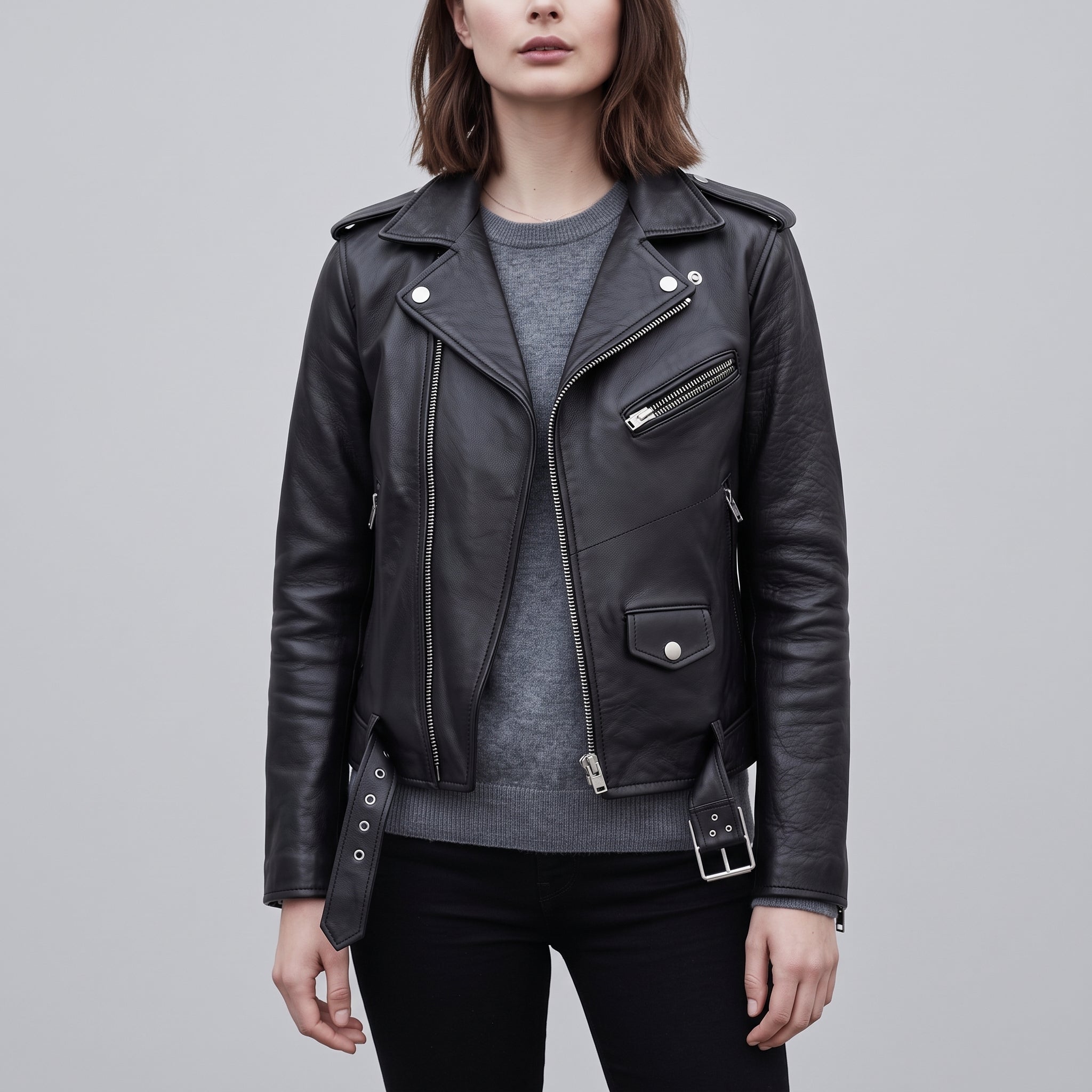Women's leather jackets, made to fit by Rebels Market