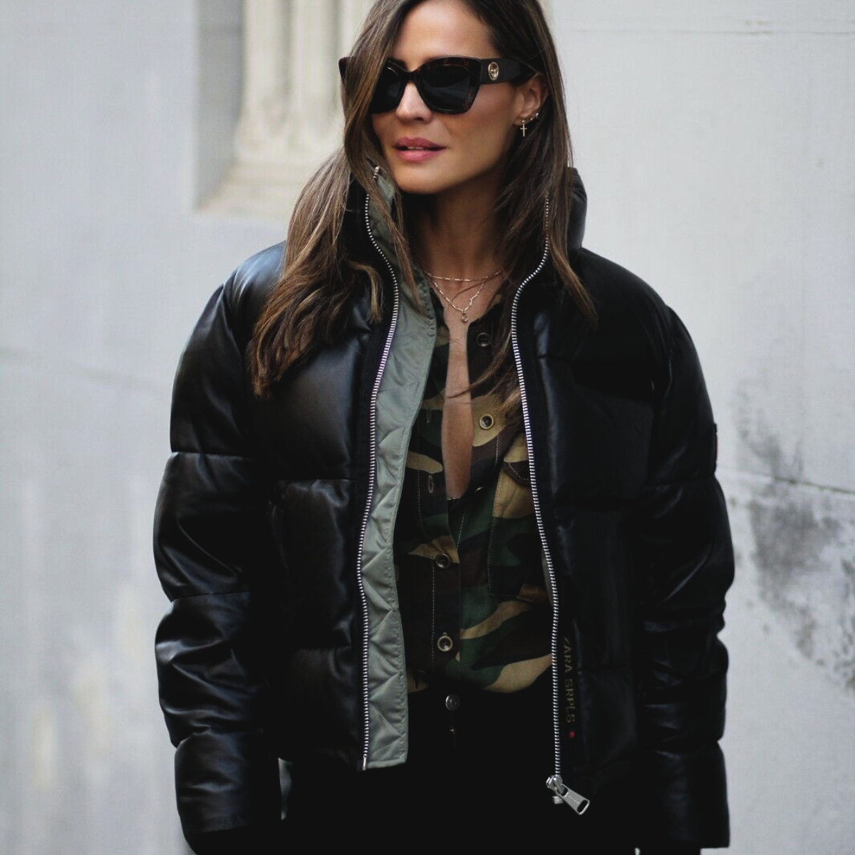 Women's Leather Bomber Jackets
