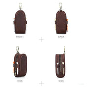 Vintage Leather Golf Ball Pouch