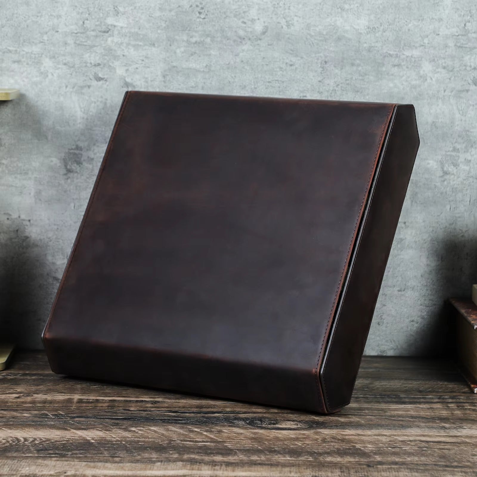 Handmade Leather Watch Organizer – 20 Watch Display Case