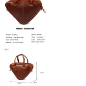 Women's Vintage Premium Leather Tote Bag