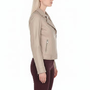 Women's Handmade Moto Leather Jacket