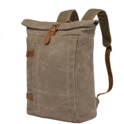 Vintage Waterproof Summer Waxed Canvas Backpack