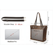 Full-Grain Leather 14.2" Laptop Bag