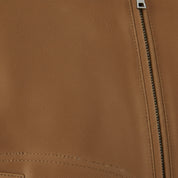 Men's Handmade Racer Suede Jacket