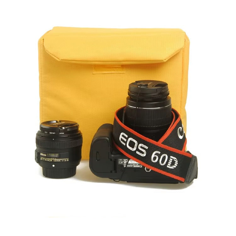 Large Capacity Waterproof Canvas Crossbody Camera Bag