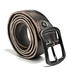 Men's Brown Leather Belt — Enford
