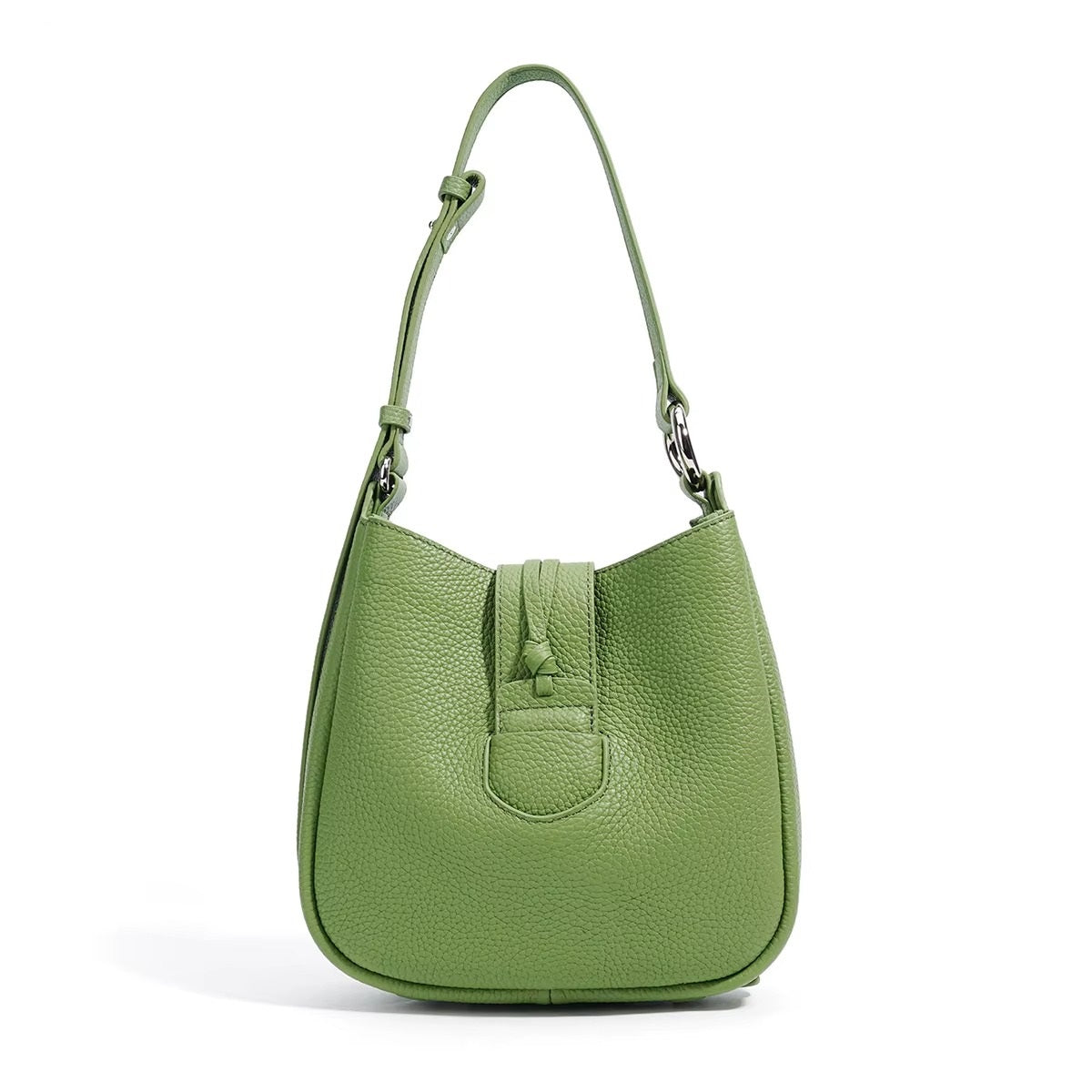 Women's Chic Leather Shoulder Bag, Luxury Crossbody & Underarm Style with Adjustable Strap