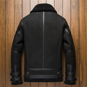 Handmade Men Black Suede Leather Jacket , Motorcycle Fashion Jacket