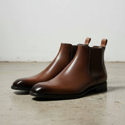 Handmade Brown Chelsea Boots