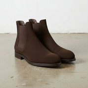 Handmade Suede Chelsea Ankle Boots