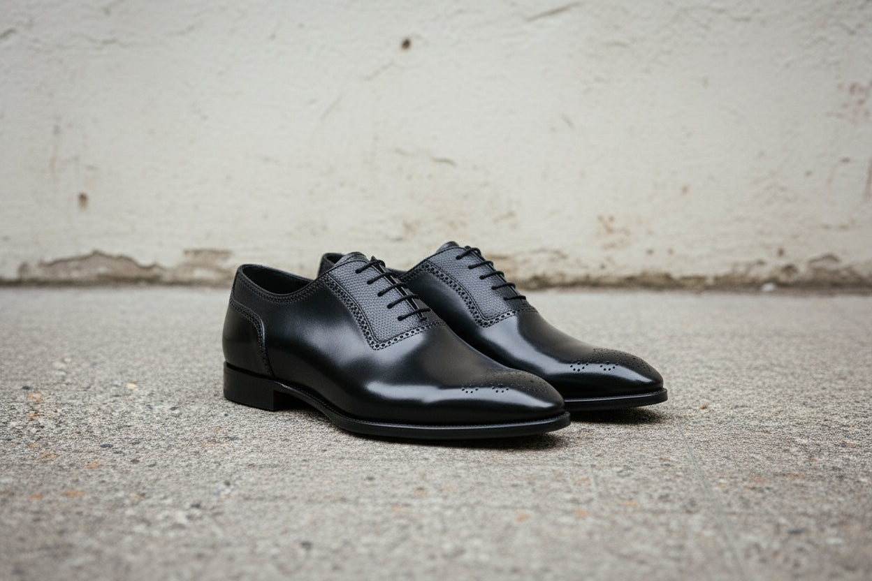 Handcrafted Men's Brogue Formal Leather Shoes