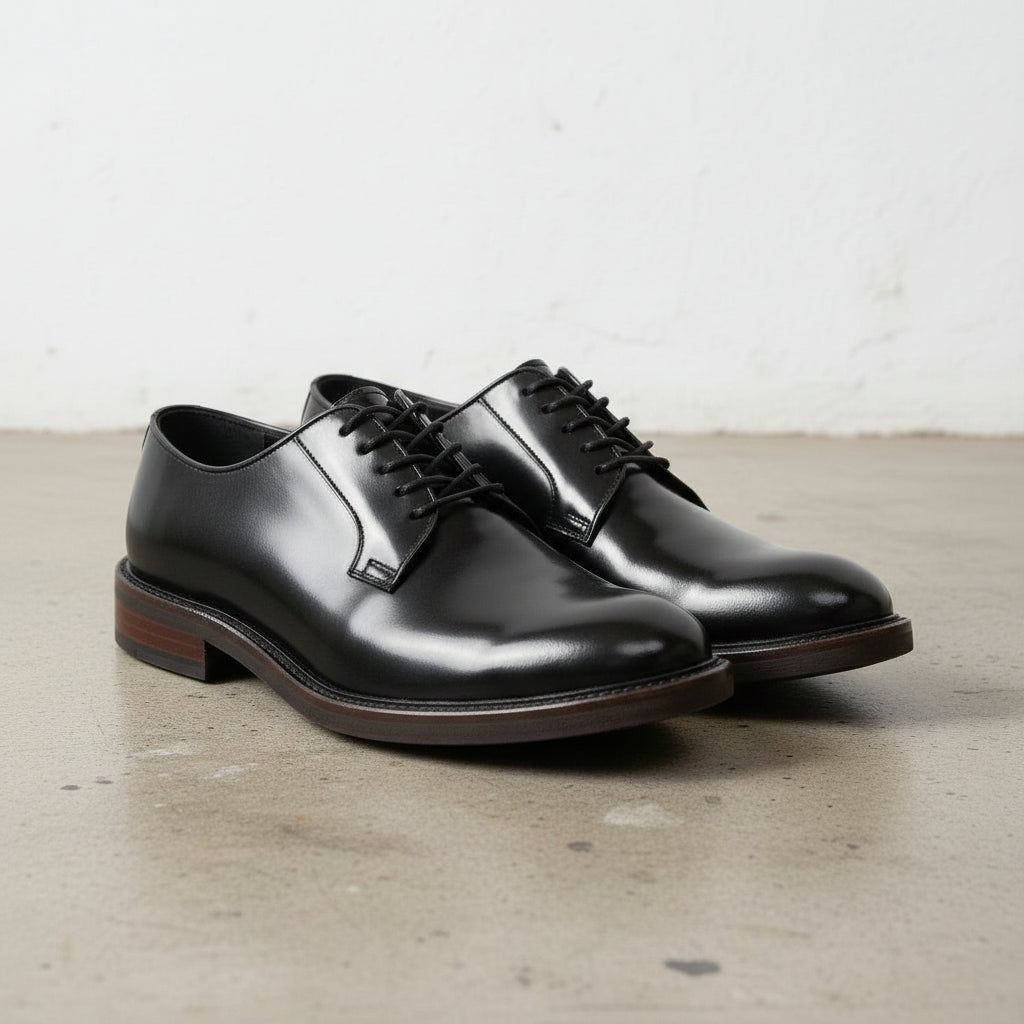 Handmade Men's Full Grain Leather Classic Oxford Shoes