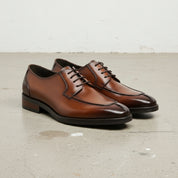 Handmade Men's Leather Derby Shoes