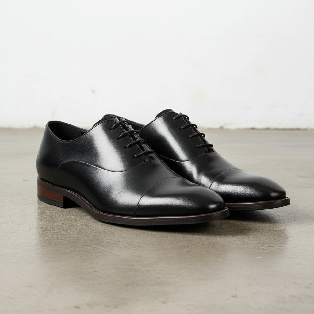 Handmade Men's Full Grain Leather Formal Dress Shoes