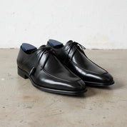 Handcrafted Men's Black Oxford Dress Shoes