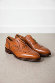 Handmade Men Wingtip Brogue Formal Shoes, Dress Shoes, Leather Shoe