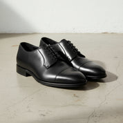 Handmade Black Oxford Dress Shoes