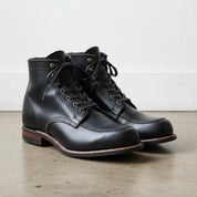 Men's Leather Boot, Men Ankle High Boot, Black Leather Boot, Boots