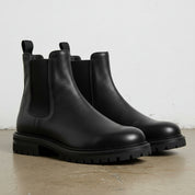 Handmade Men's Cow Premium Leather Ankle Boots