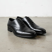 Men's Cap-toe Leather Dress Shoes for Formal Occasions