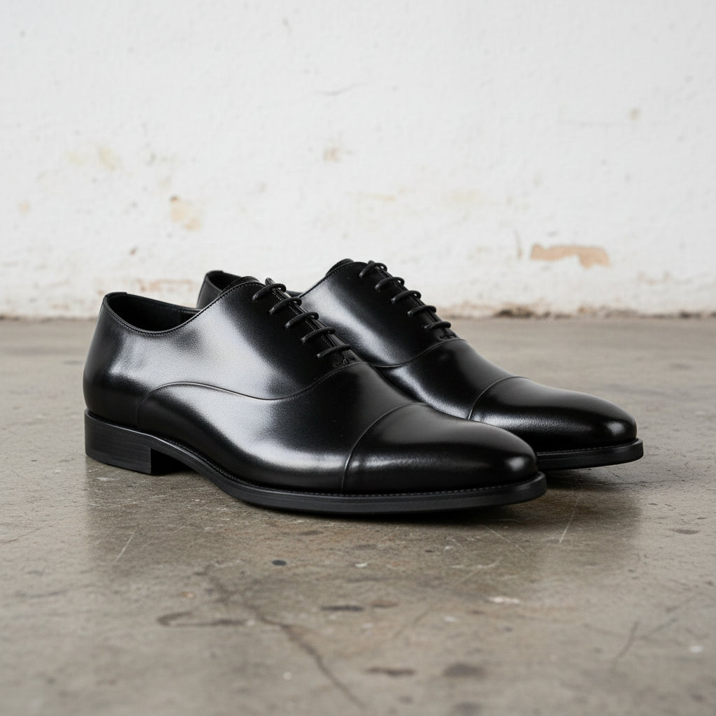 Handmade Men's Cow Leather Formal Dress Shoes