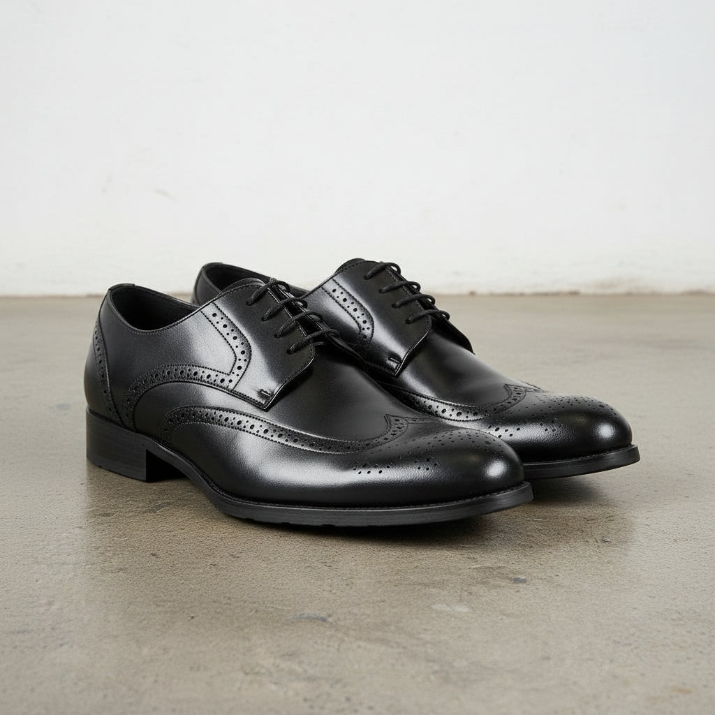 Men's Handmade Leather Brogue Dress Shoes