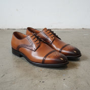 Men's Handmade Leather Brogue Dress Shoes