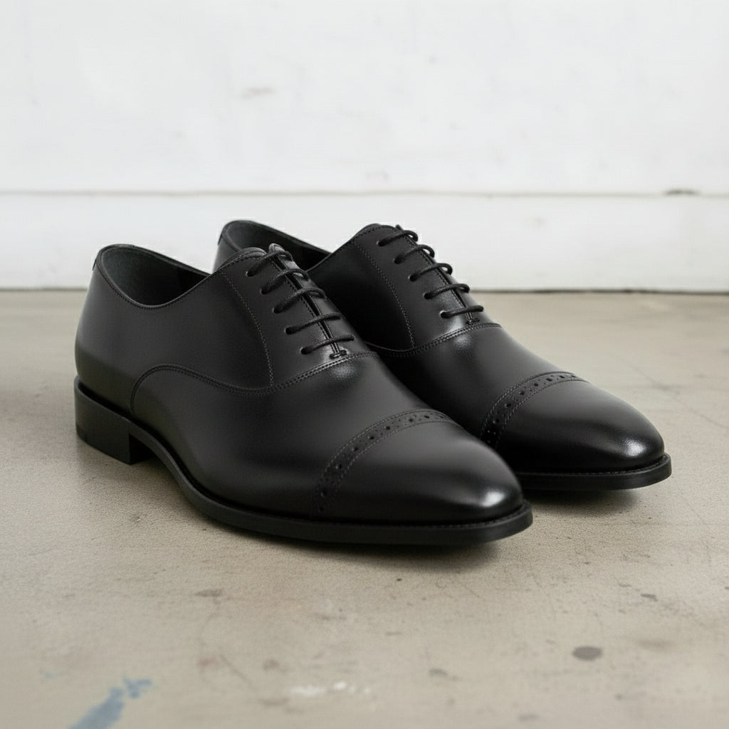 Handmade Men's Cow Premium Leather Formal Dress Shoes