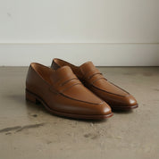 Men's Brown Leather Loafers