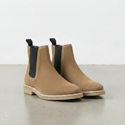 Men's Tan Suede Chelsea Boots