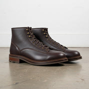 3-4-right-view - Men's Combat Boots, Full-Grain Leather Boots, Lace-Up Ankle Boots