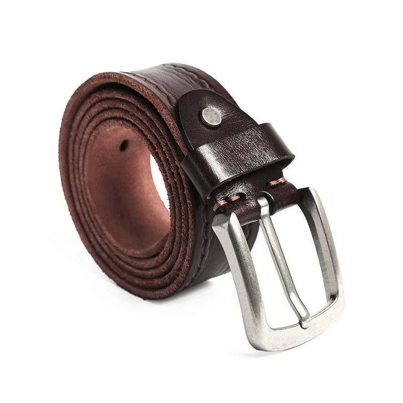 Men's Handmade Cowhide Leather Belt