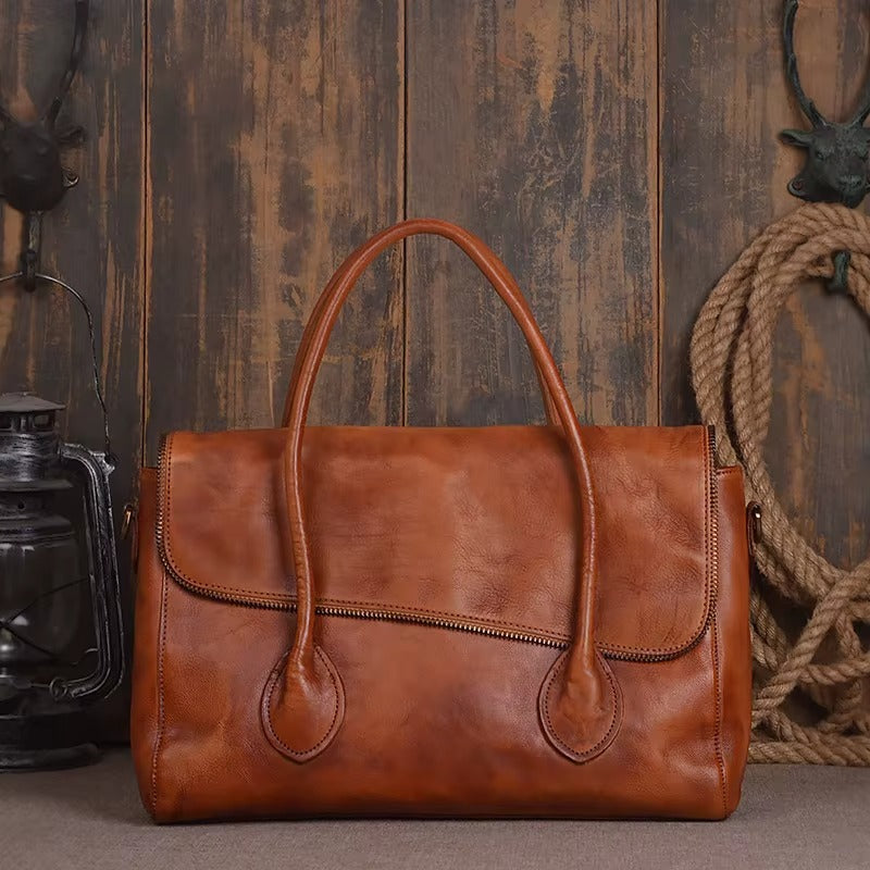 Women's Genuine Leather Handbag for Everyday Use