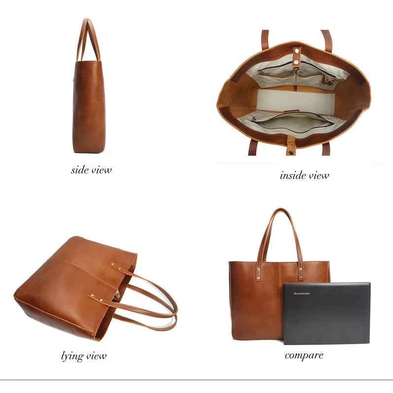 Women's  Handmade Genuine Leather Handbag,  Artisan Crafted Shoulder Bag