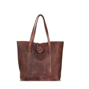 Elegant Women's Shoulder Tote Bag - Luxury Handmade Leather Handbag