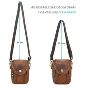 Men’s Leather Bag for 6.7" Phones - Durable Sling Pouch for Daily Use