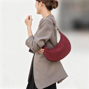 Women's Vintage Cowhide Suede Hobo Shoulder Bag