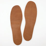 Tan Leather Arch Support Insoles — Acres
