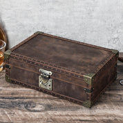 Handmade Leather Custom Watch Box