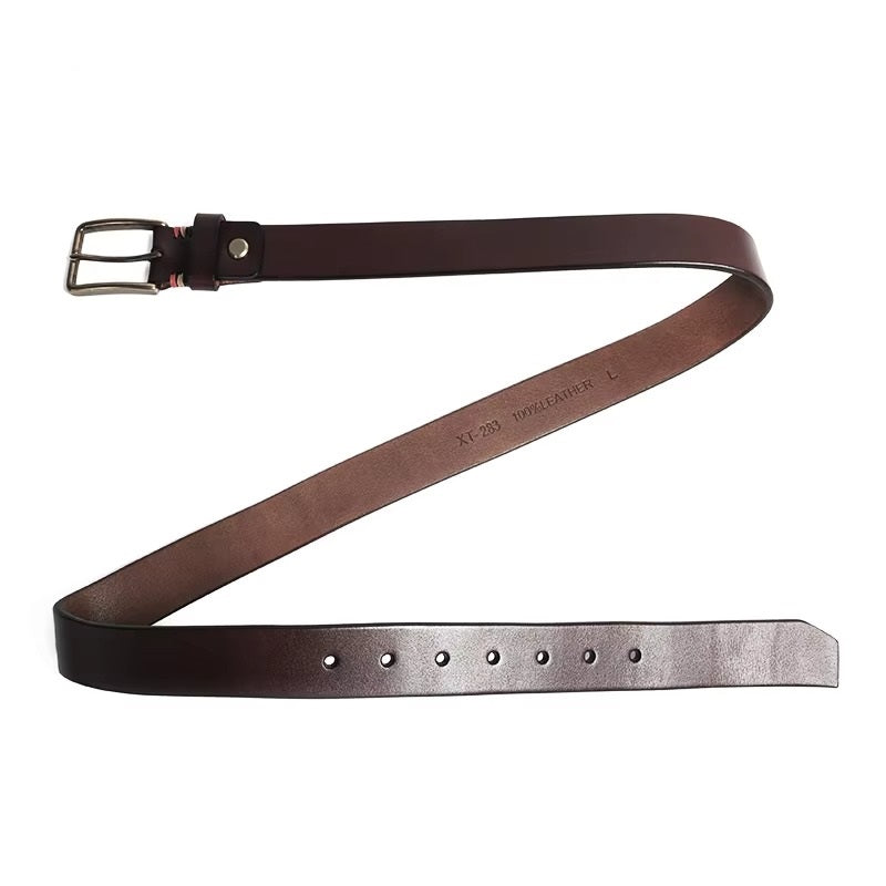 Men's Handmade Cowhide Leather Belt