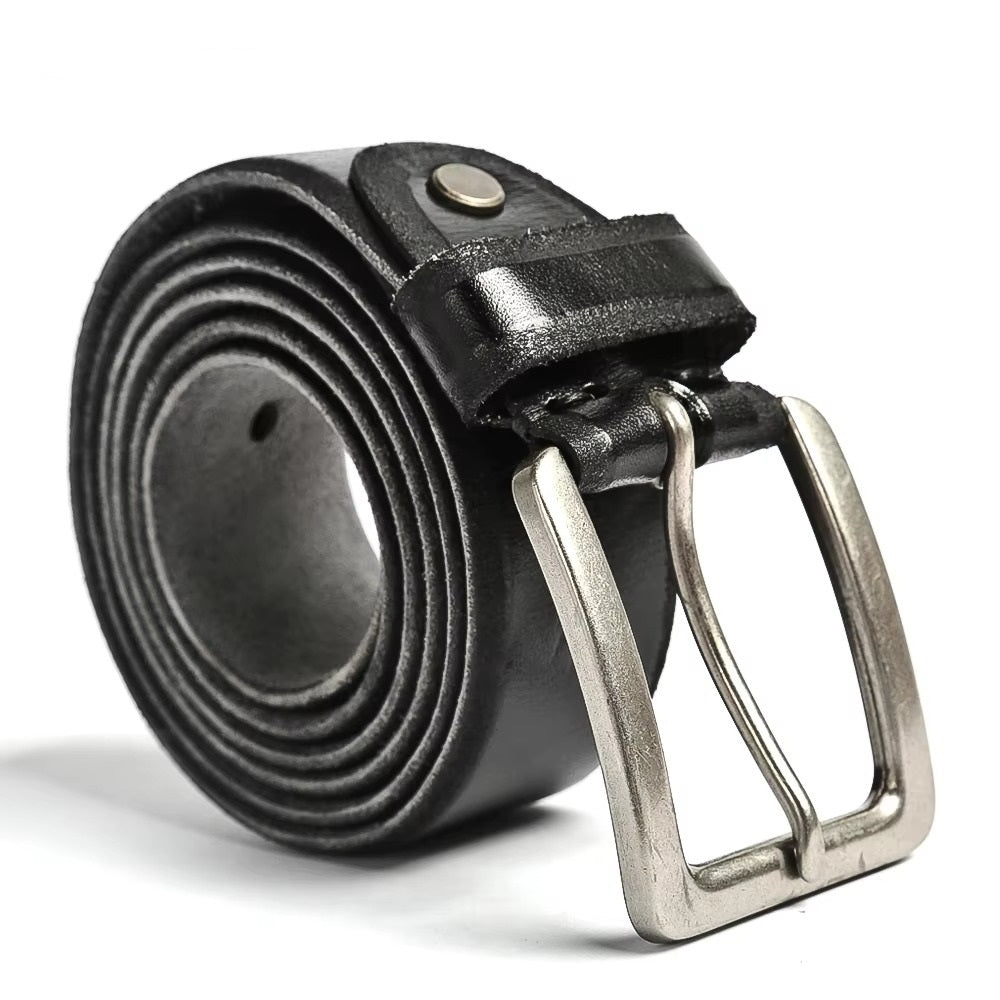 Genuine Leather Belt for Men -Full Grain Adjustable Accessory