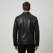 Men's Handmade Classic Leather Jacket